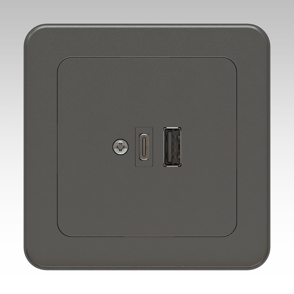 84/86 墻面A+C |65W大功率USB快充插座|CE ROSH認證