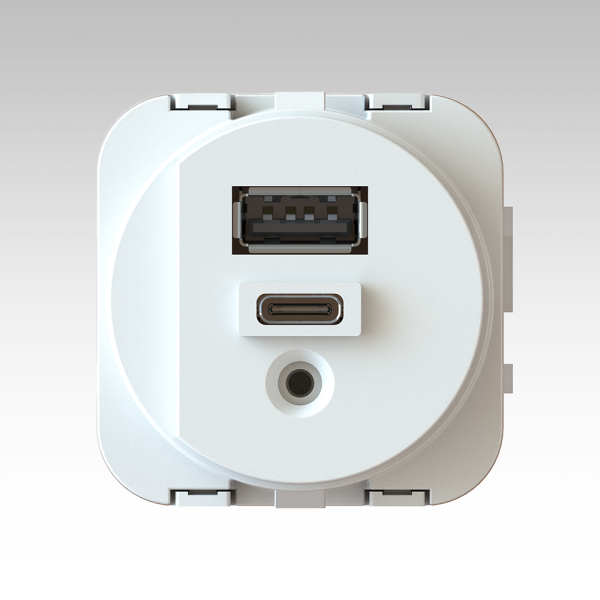 84/86 墻面A+C |65W大功率USB快充插座|CE ROSH認證