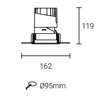 品勝系列酒店射燈ETLED-QR-C02-15W