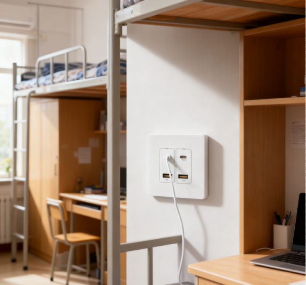 86*86 墻面2A2C| 65W大功率USB快充插座|3C認(rèn)證