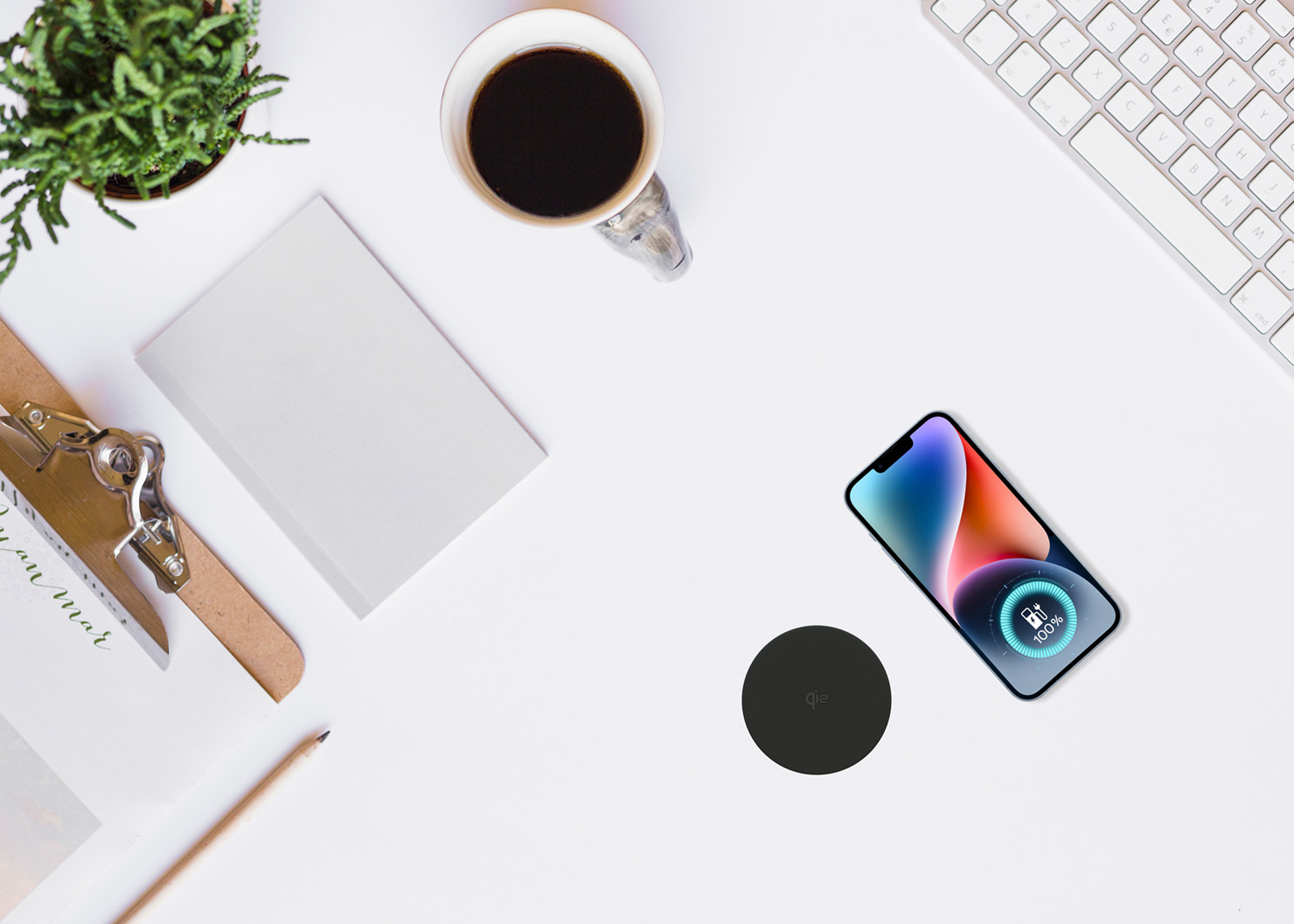 60*60 QI-DC MPP15-25W無線充電模塊|3C CE QI 認證|環保材料