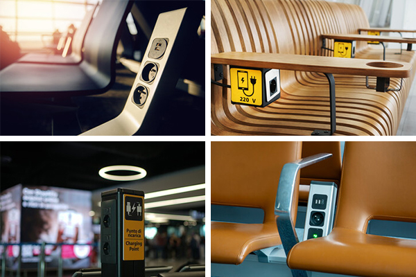 84-單孔歐式插座|2C 20W墻面，桌椅快充插座|CE CB ROSH 認(rèn)證|環(huán)保材料