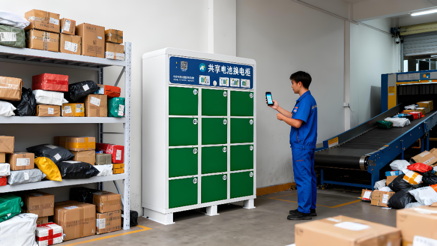 重慶外賣鋰電池?fù)Q電柜合作 磐眾科技供應(yīng);