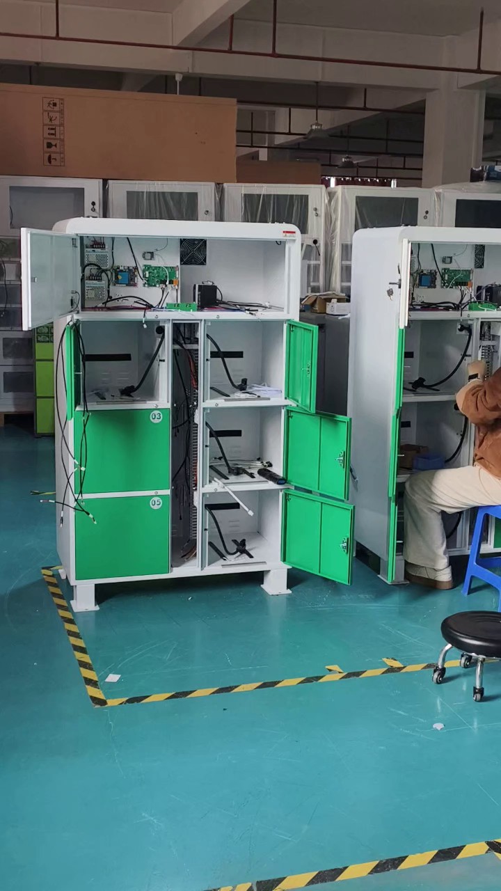 深圳人脸识别充电柜源头工厂,充电柜