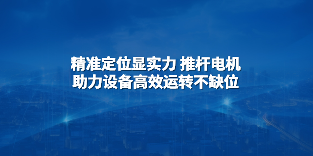 四川大功率推杆电机总成