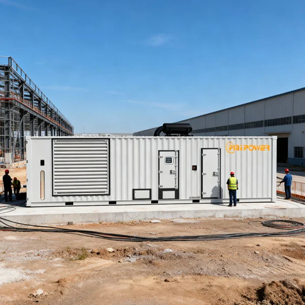 12M Containerized Diesel Generator System - PREMIA POWER
