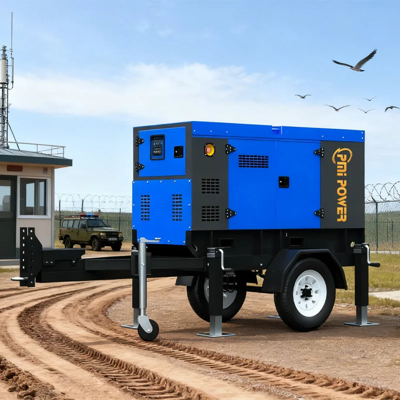 Trailer Generator Set Mobile Diesel System - PREMIA POWER