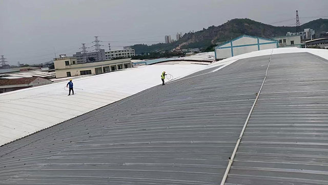 工业厂房工商业屋面隔热降温降温方案,工商业屋面隔热降温