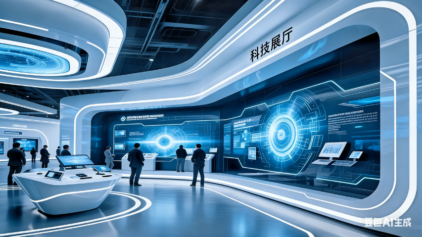 多媒体数字RFID感应展示系统硬件集成服务,数字化展厅设计与建设