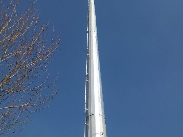 加工单管塔施工,单管塔