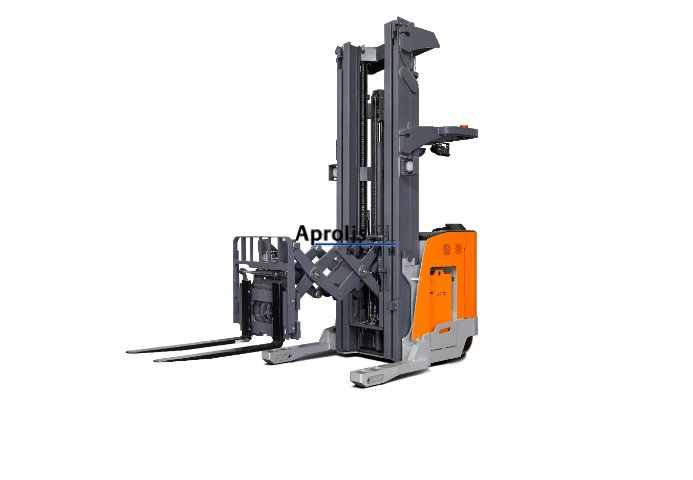 貨架廠側(cè)向叉車窄巷道叉車租賃解決方案 埃力設(shè)備租賃供應(yīng)