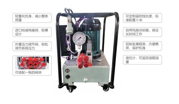 霍尼派克HORNIPAC的HETW-200FBP系列液压扳手防爆电动泵