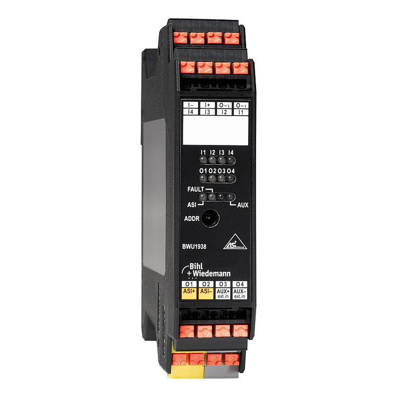 德国必威Bihl+Wiedemann 4入4出IP20网关 BWU1938