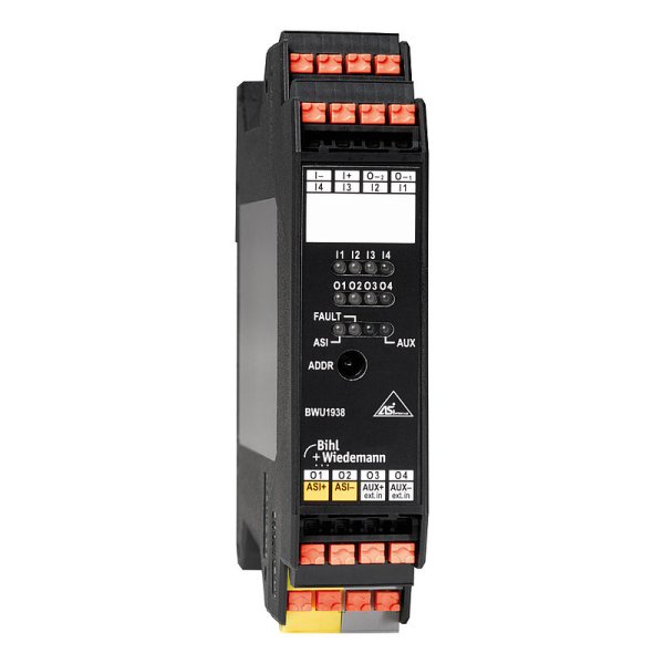 德国必威Bihl+Wiedemann 4入4出IP20网关 BWU1938