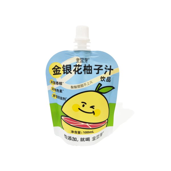 100ml柚子汁自立袋