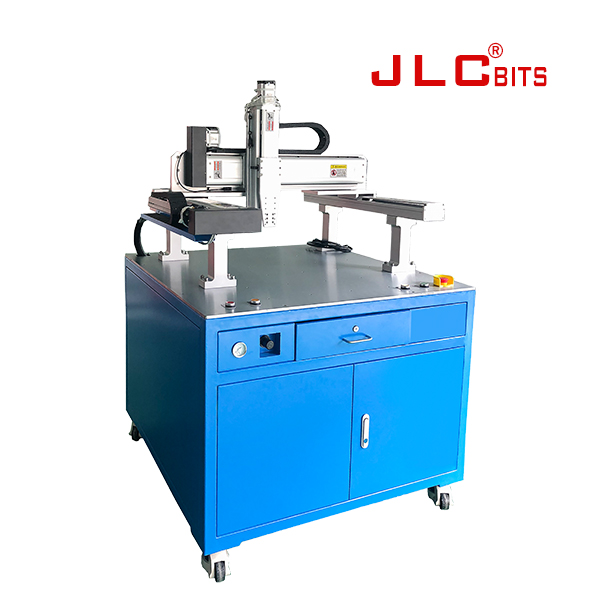 藍(lán)色新款標(biāo)準(zhǔn)立式點(diǎn)膠機(jī)