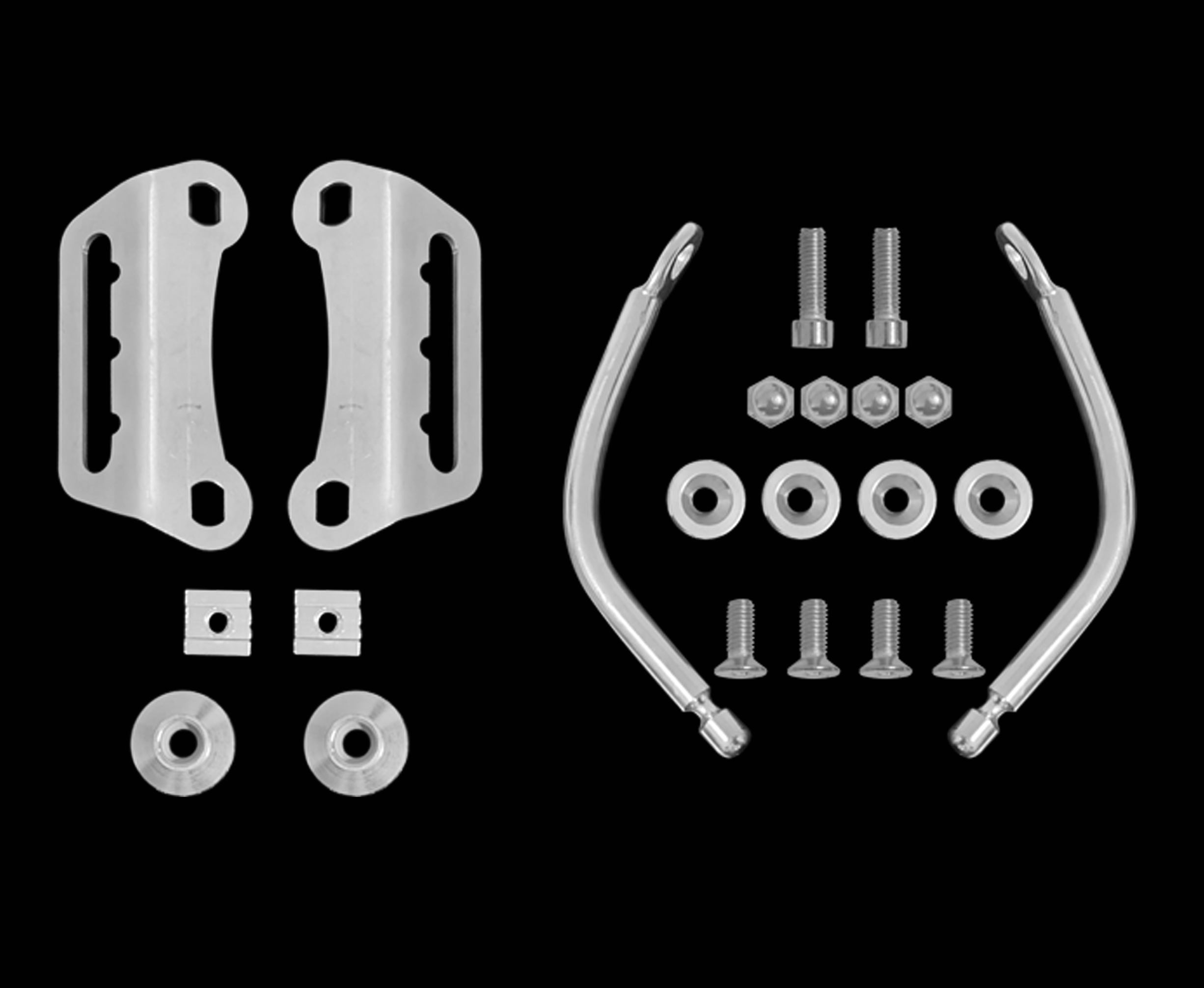 Short Light Smoke Motorcycle Windshield