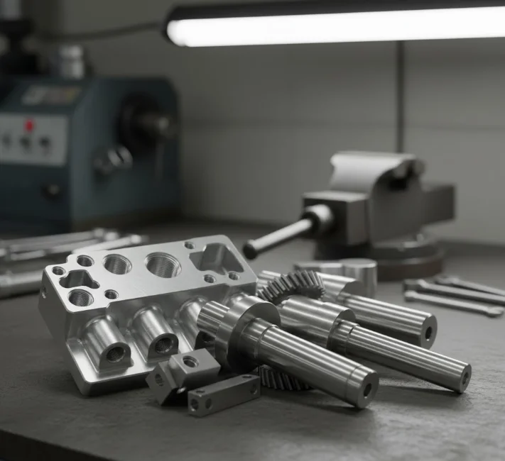 CNC machining components