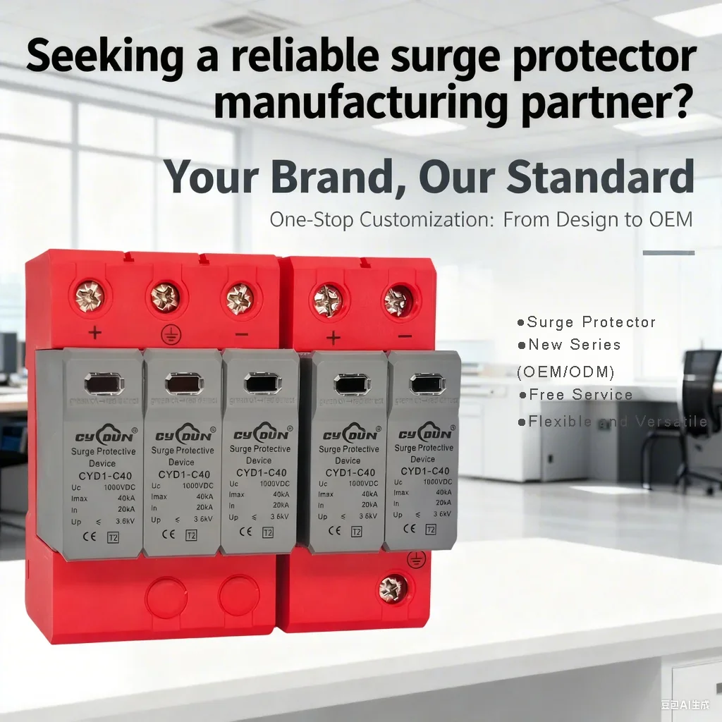 OEM Custom Surge Protector-CE Certified Lightning Protection Device-Pengpai