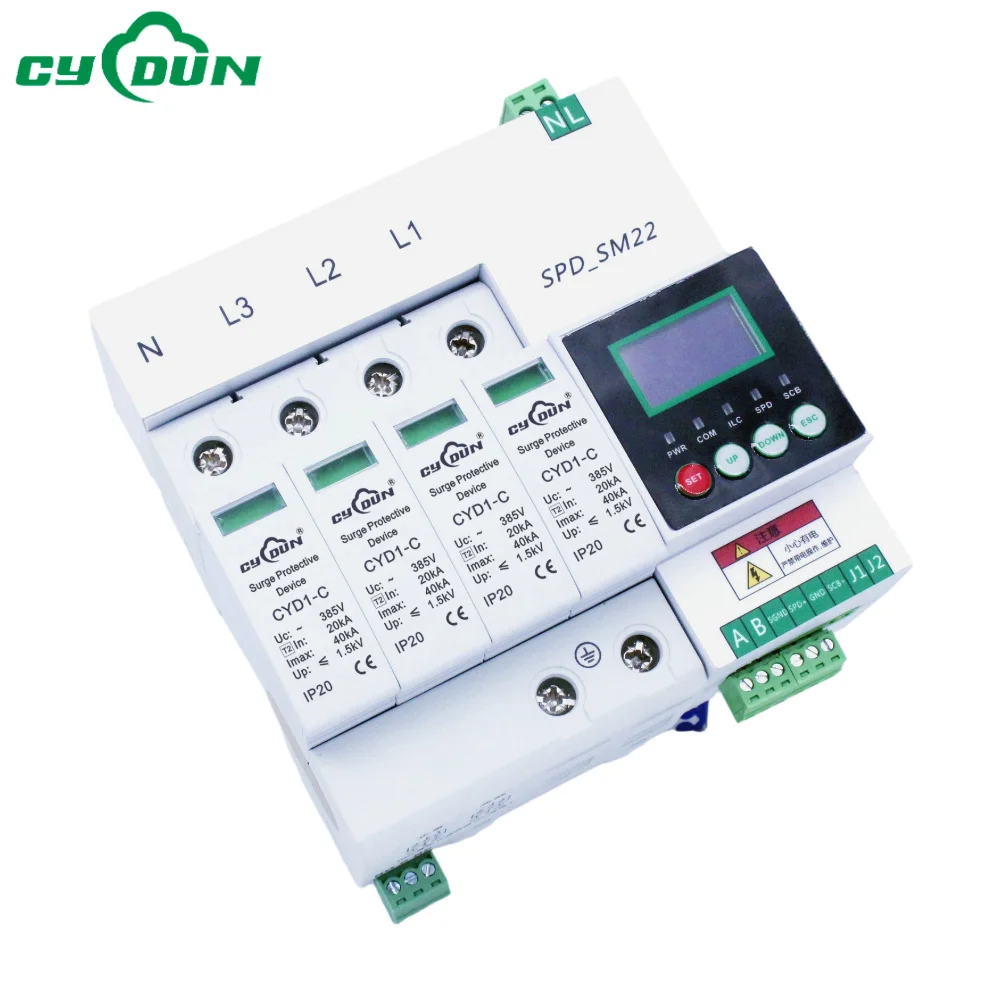 Spd Monitoring Module Smart surge protector Smart SPD module real-time online monitoring ...
