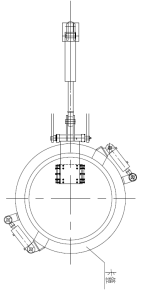 卡普蒂姆壓力容器快開門式結(jié)構(gòu)示意圖