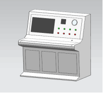卡普蒂姆試驗(yàn)機(jī)外觀示意圖