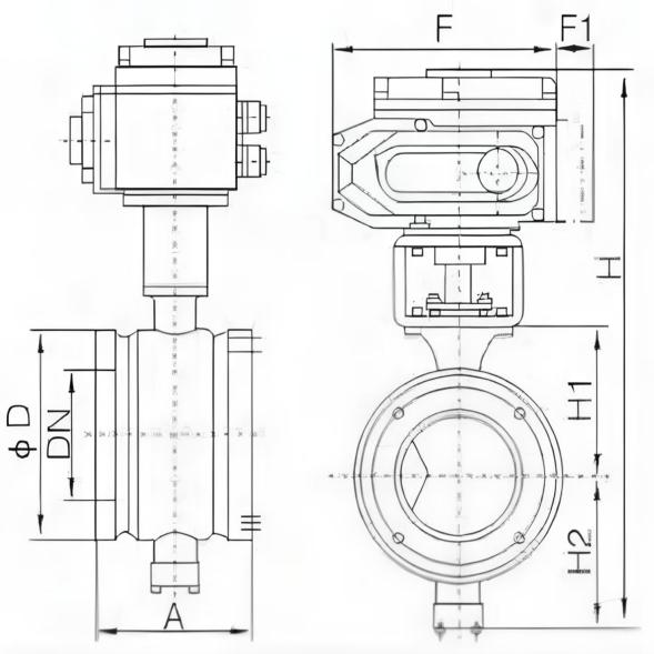 V-type ball valves V-type ball valves