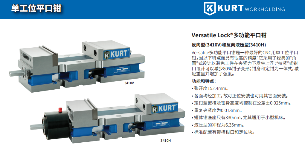 多功能平口鉗反向型(3410V)和反向液壓型(3410H)