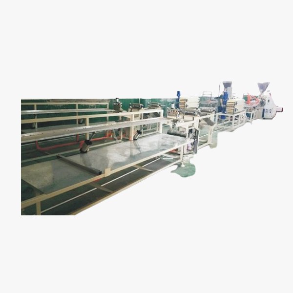 55锥型双螺杆阴阳角线生产线