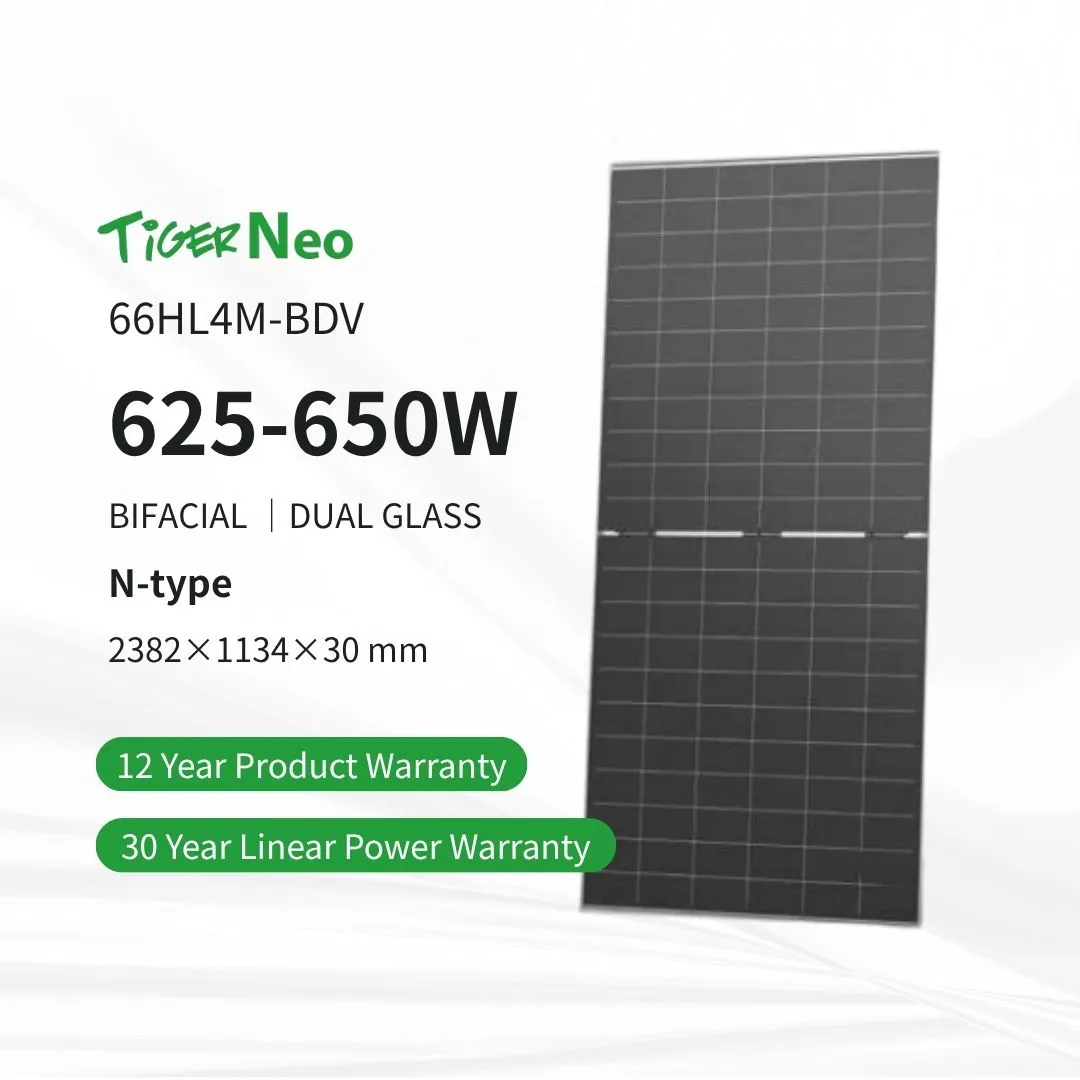 Jinko Tiger Neo N-Type Bifacial Solar Cell Panel 625W 630W 635W 640W ...