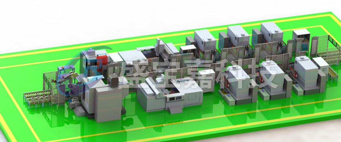 齒圈加工自動(dòng)化生產(chǎn)線