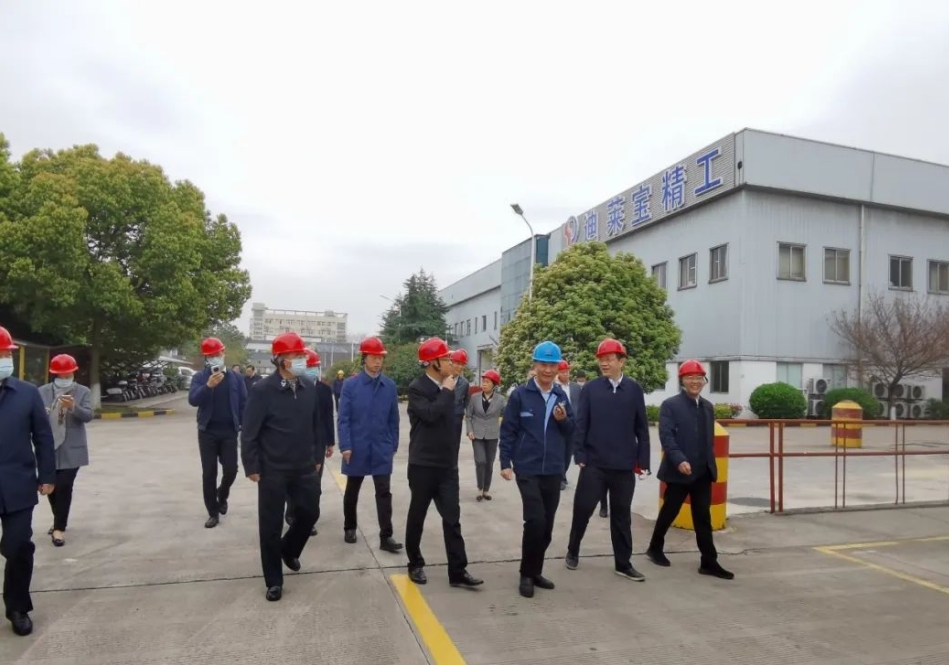 歡迎省政協(xié)領(lǐng)導(dǎo)一行到我司調(diào)研