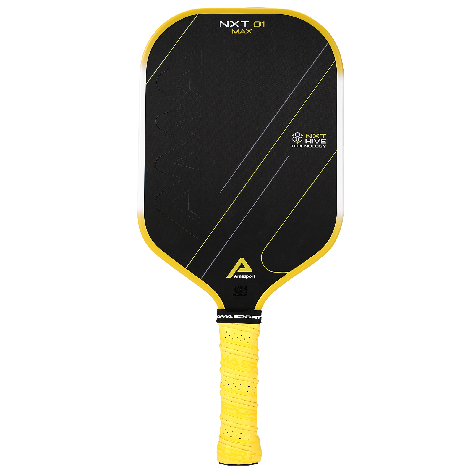 AMA SPORT NXT01 Max-Yellow Pickleball Paddle