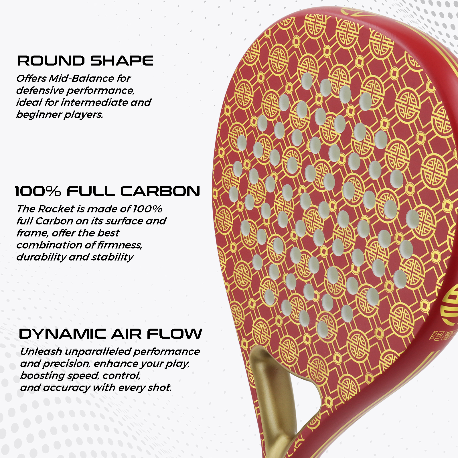 Padel Racket-Red Supplier & Manufacturer | Ama Sport