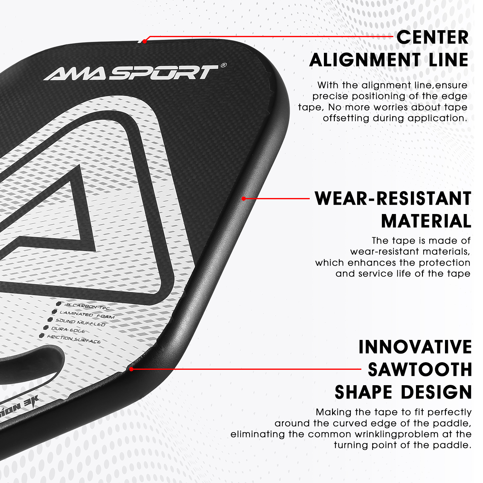 ATape T001-Black-Ama Sport