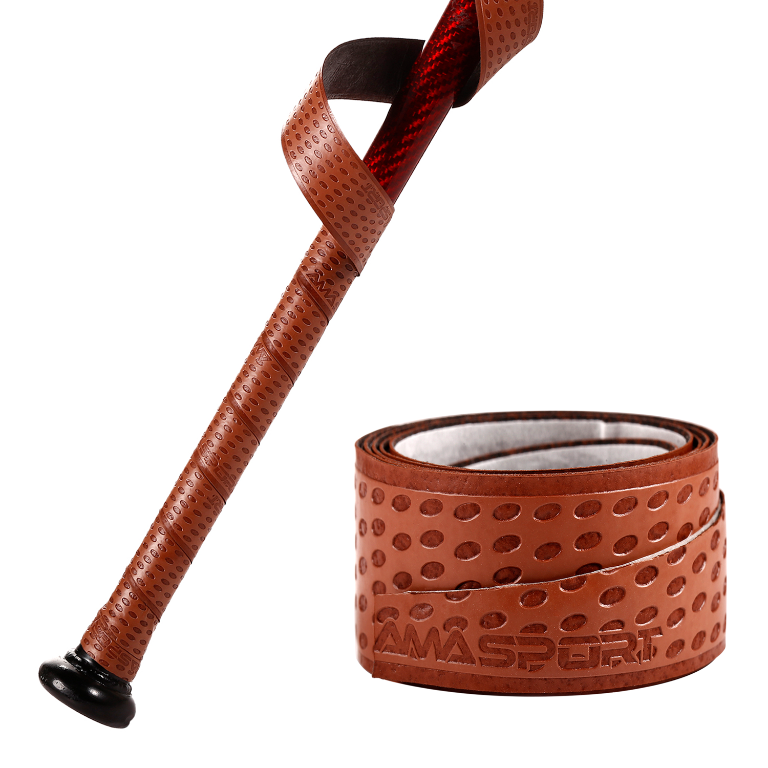 Bat Grips {Teip para bats} AmaSport Color marrón