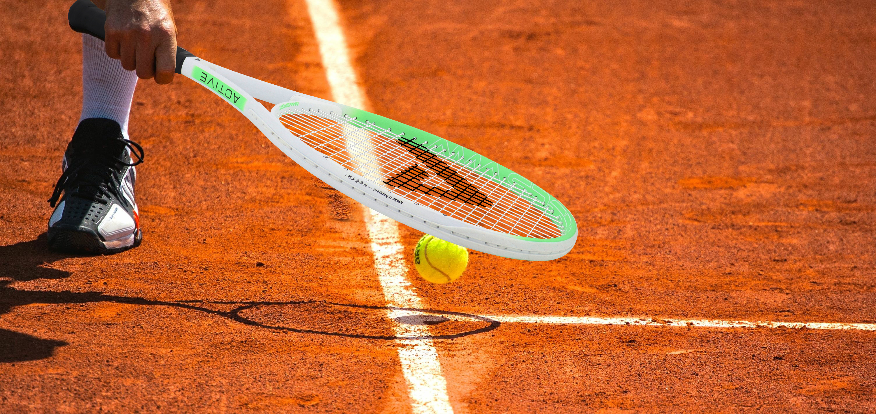 Tennis Rackets-Active Green-Ama Sport