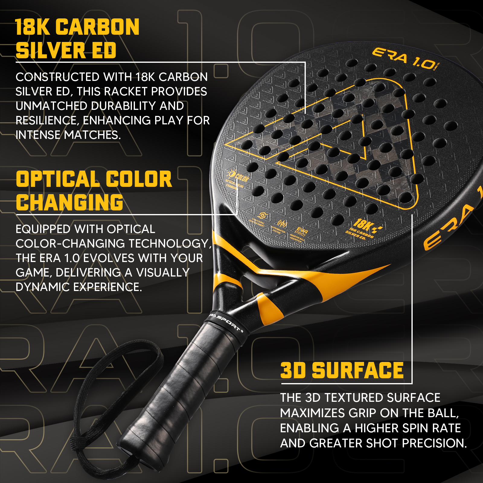Cubic HD Padel Racket