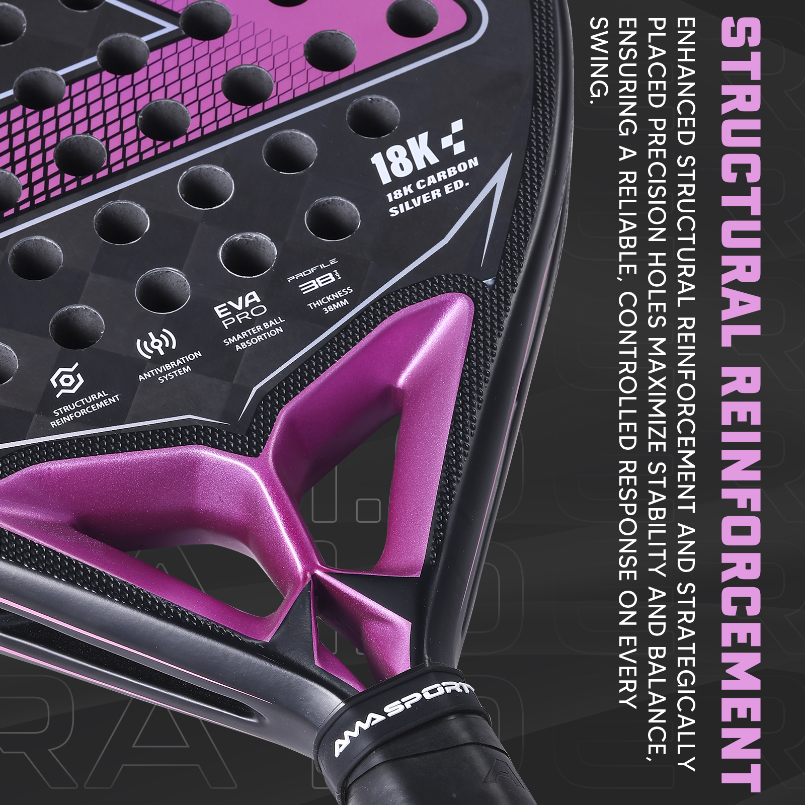 High-Quality Padel Racket Pink Wholesaler & Manufacturer | Ama Sport