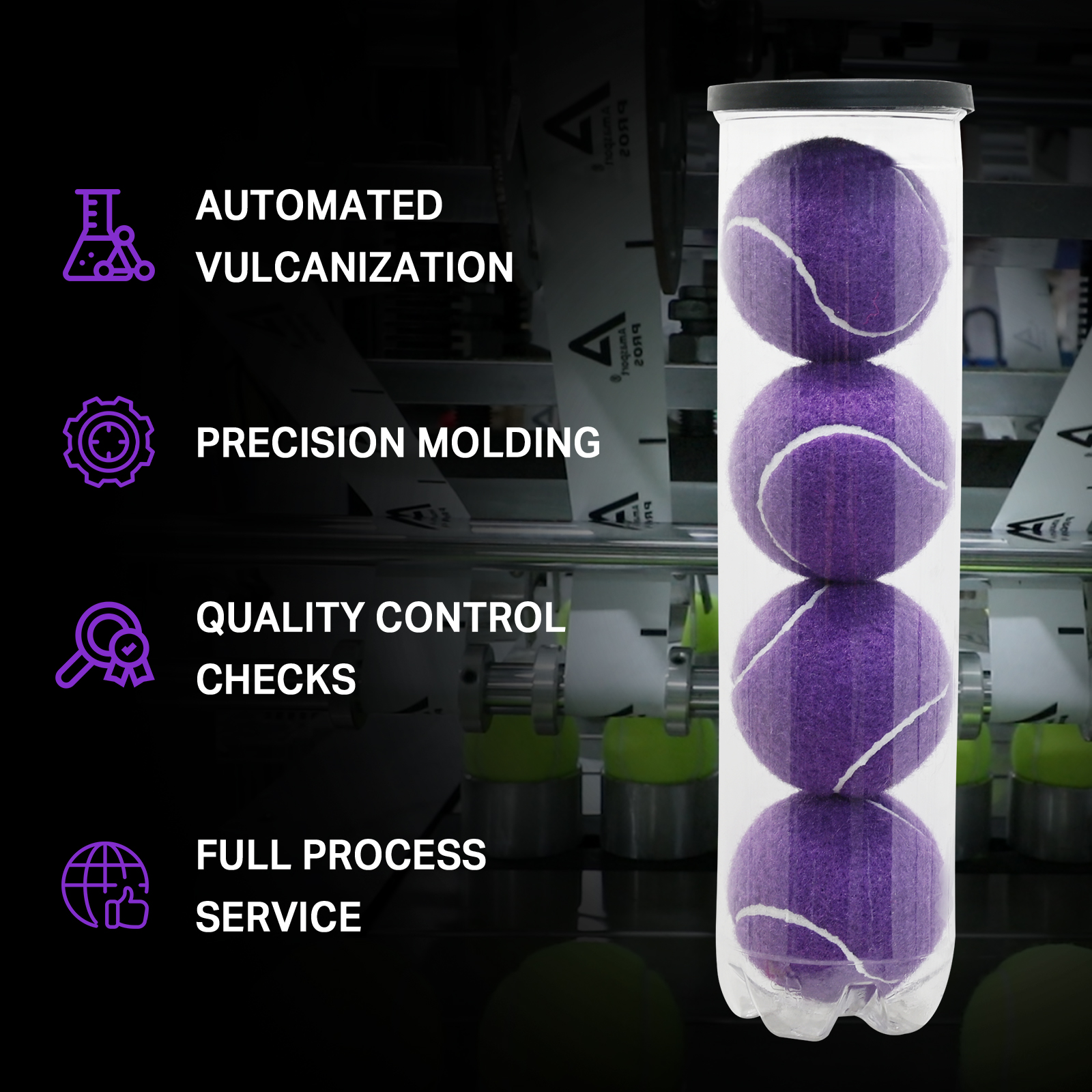 AMA SPORT Padel Ball-Tube Packing