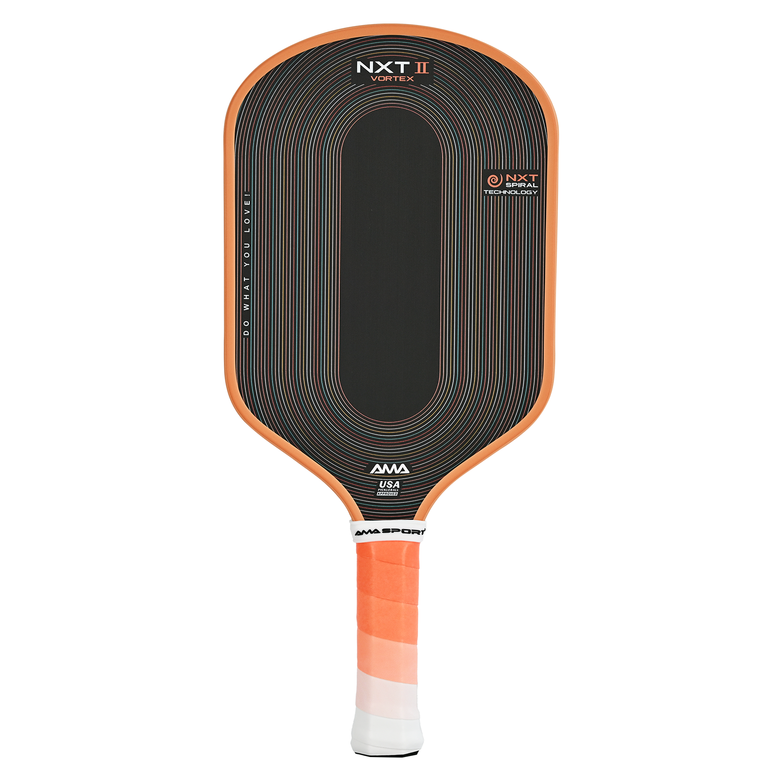 yamapapa NXT II VORTEX Pickleball Paddle-Orange-Ama Sport
