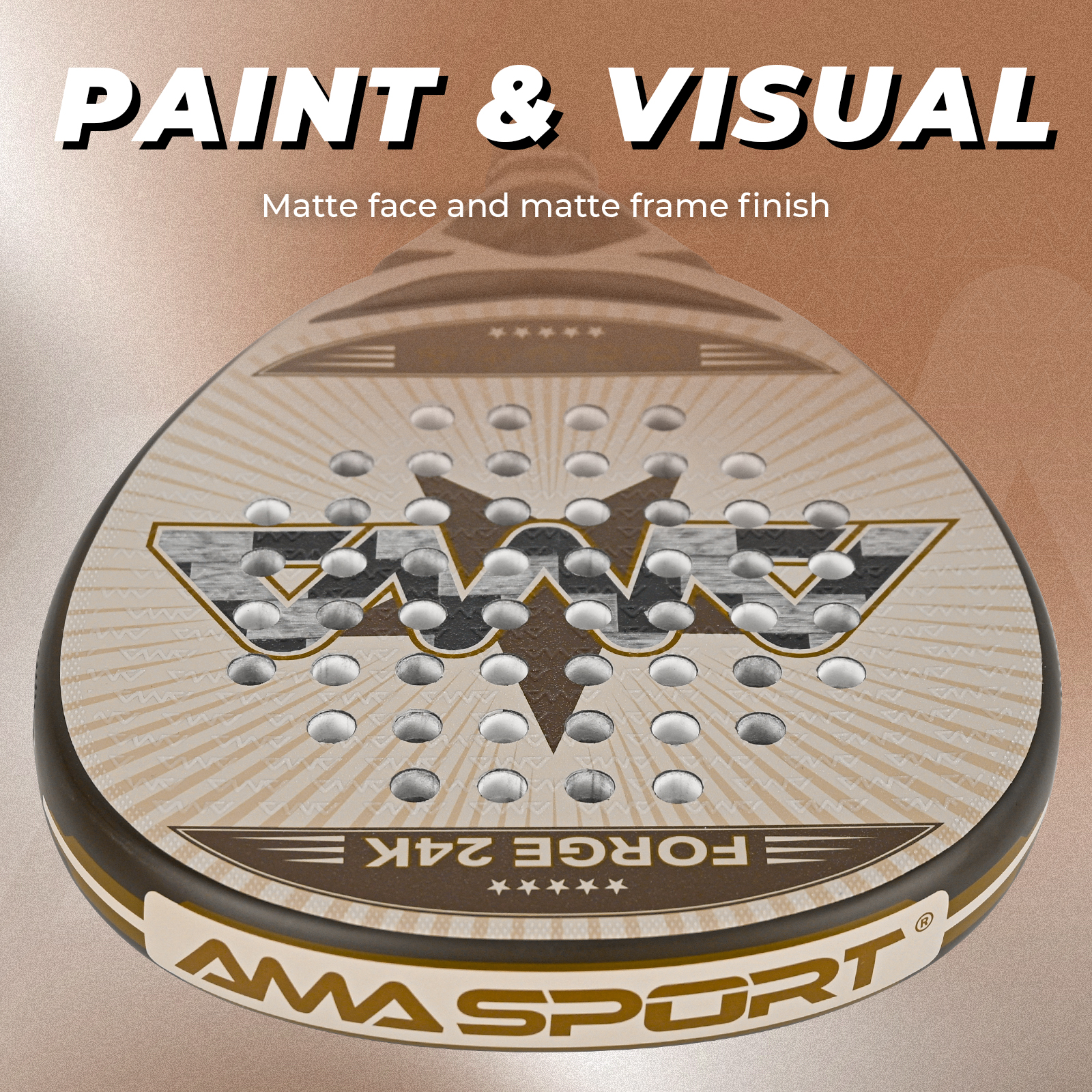Padel Rackets Brown FORGE Padel Racket Brown | Padel Racket Wholesaler & Manufacturer | Ama ...