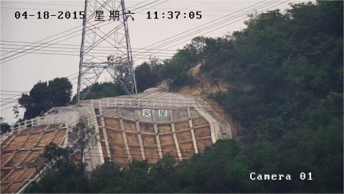 白天5千米可見光效果