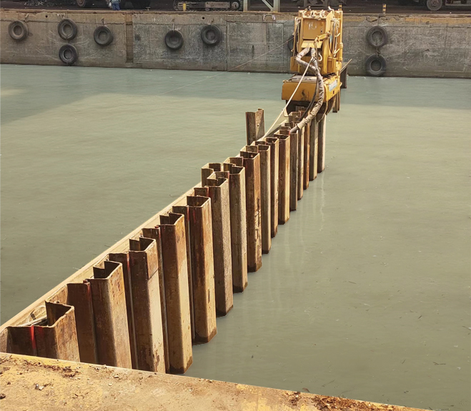 水面打樁案例分享