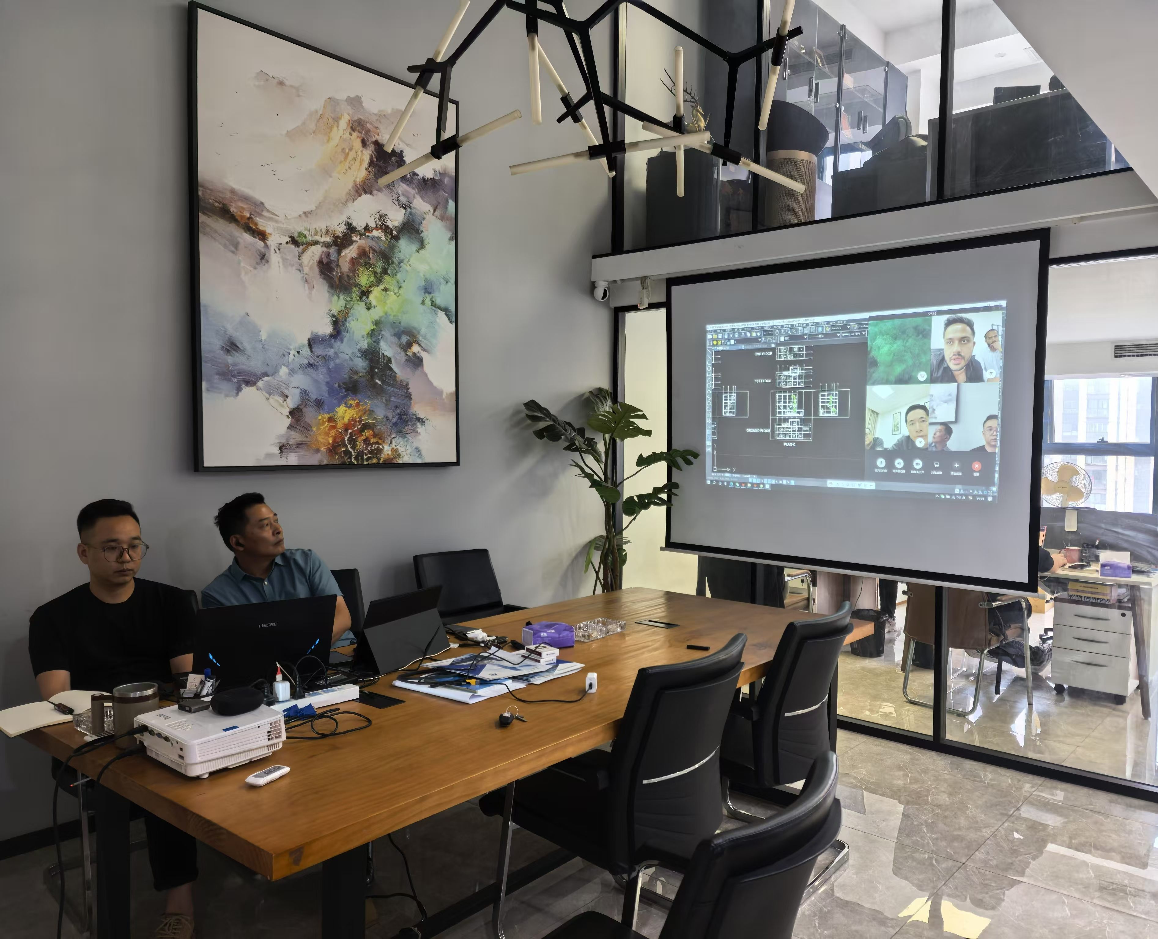 常州昂晟與迪拜企業就樹脂項目開展線上交流及產品售后回訪