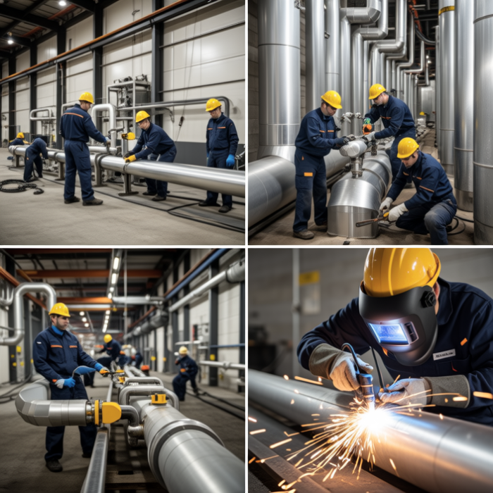 無錫拓峰：工業(yè)市政建筑管道全流程施工與質(zhì)量管控專家