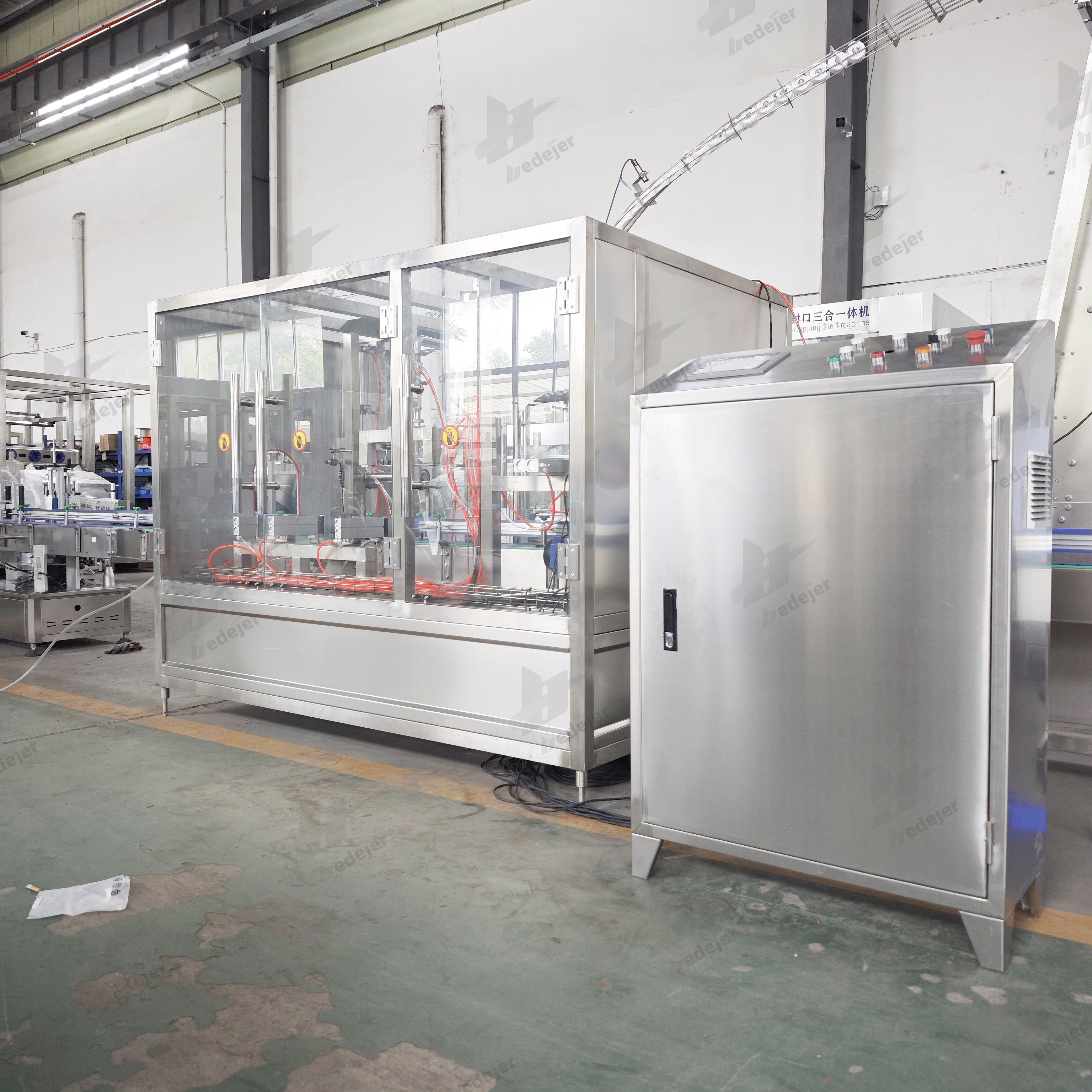 Single-Head Disposable Barrel Filling Machine