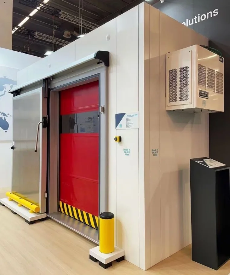 Integrated mobile cold storage
