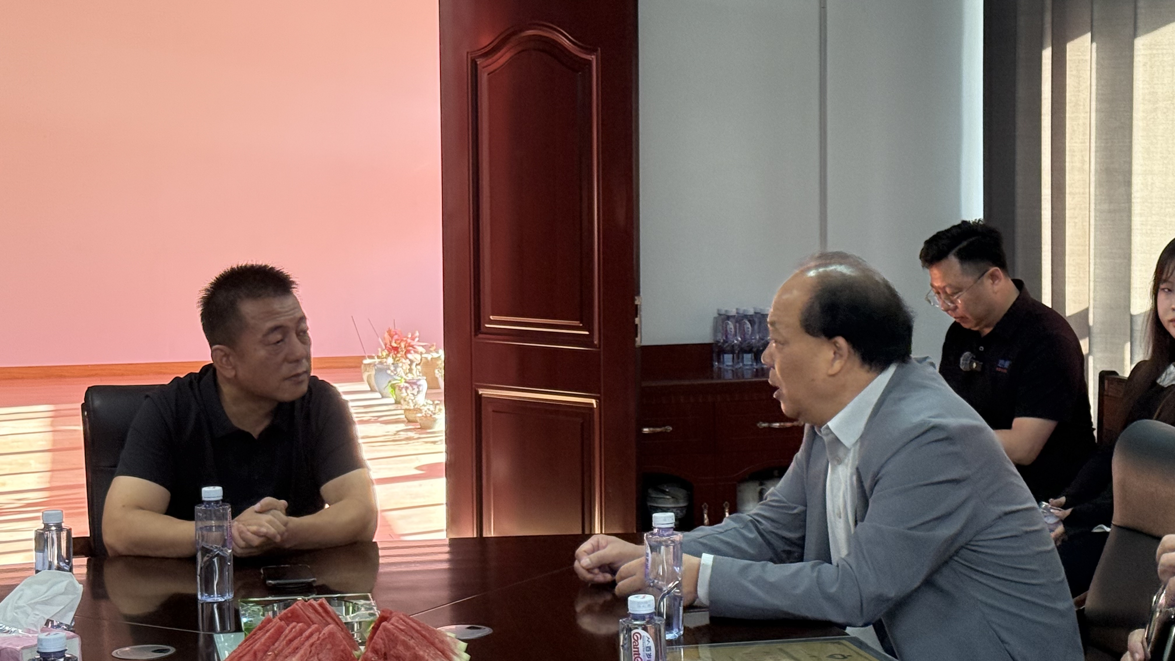 威士機(jī)械&伊犁洗滌廠座談交流會