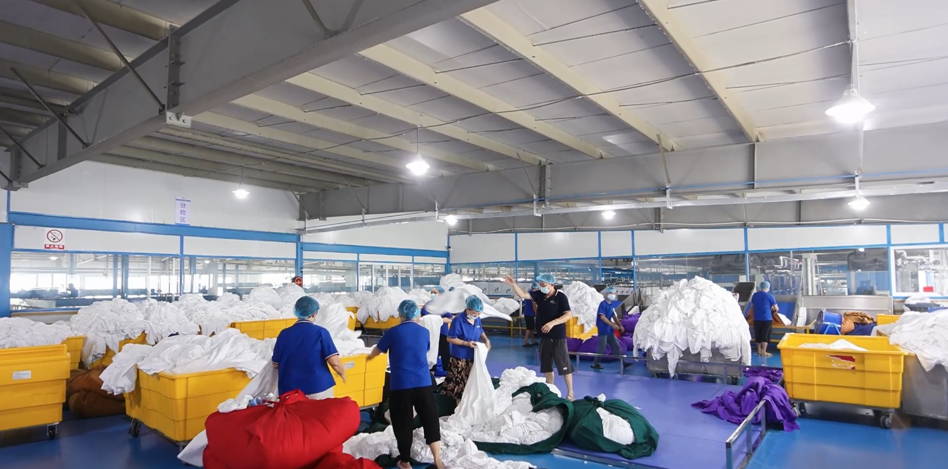 威士機(jī)械&金博洗滌現(xiàn)場(chǎng)